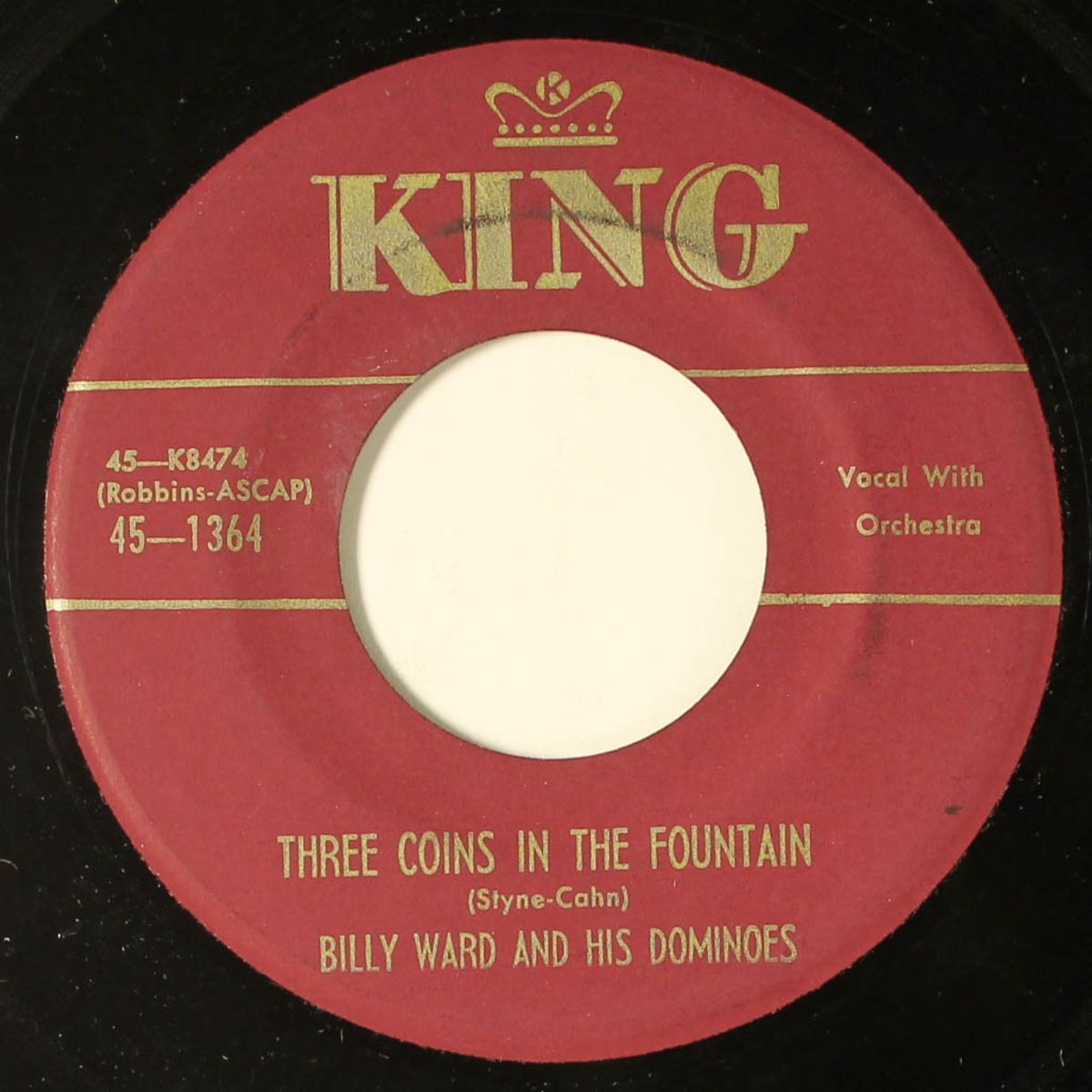 three coins in the fountain / lonesome road by BILLY WARD & DOMINOES