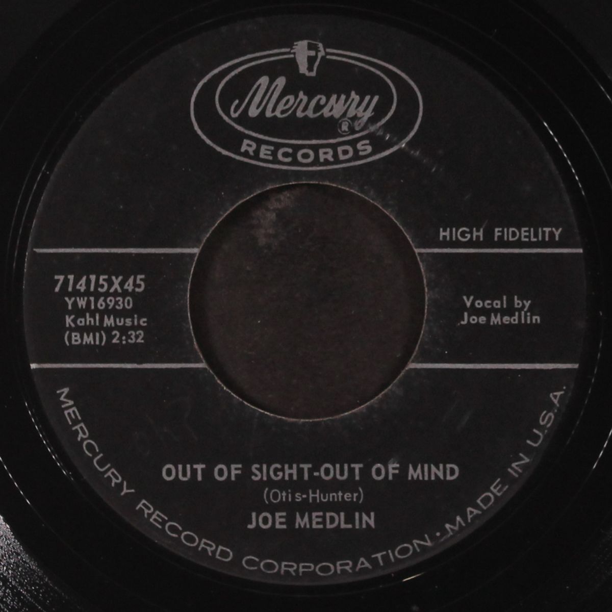 i kneel at your throne / out of sight, out of mind by JOE MEDLIN
