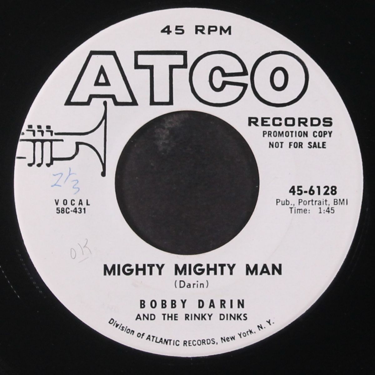 mighty mighty man / you're mine by BOBBY DARIN
