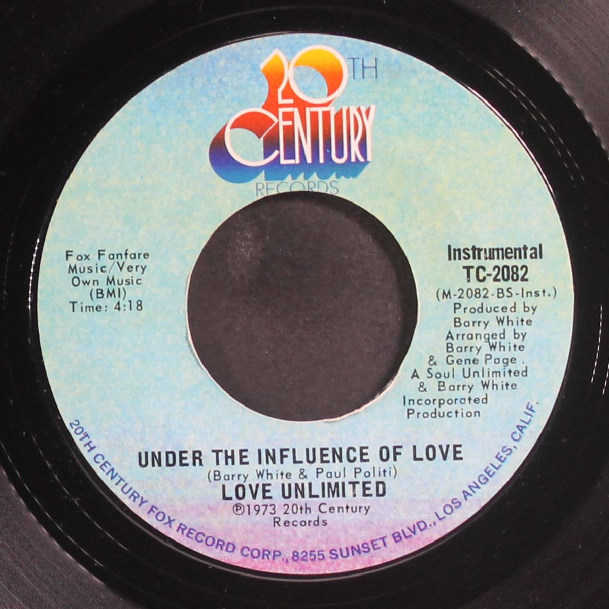 under the influence of love / instro by LOVE UNLIMITED