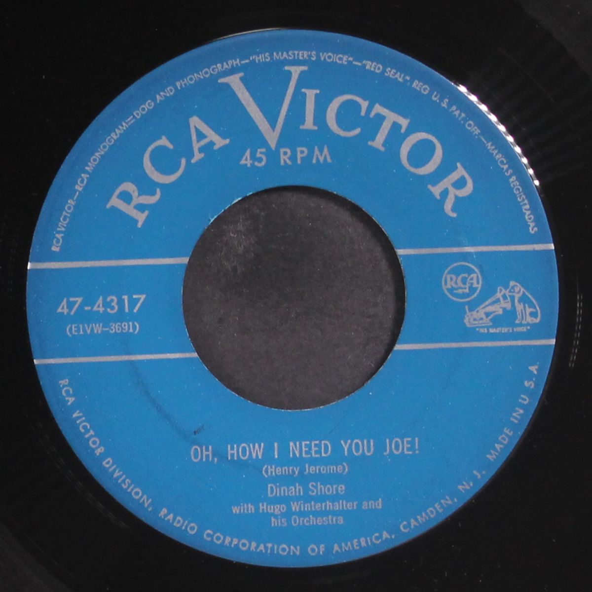 the lie-de-lie song / oh, how i need you joe! by DINAH SHORE