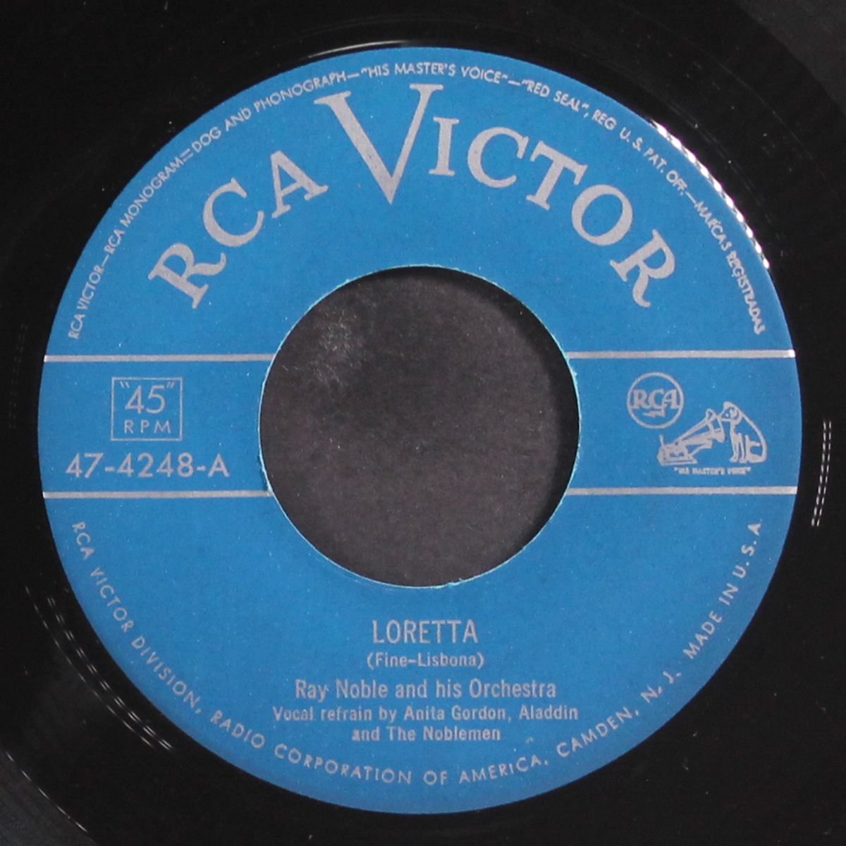 loretta / i want to be near you by RAY NOBLE