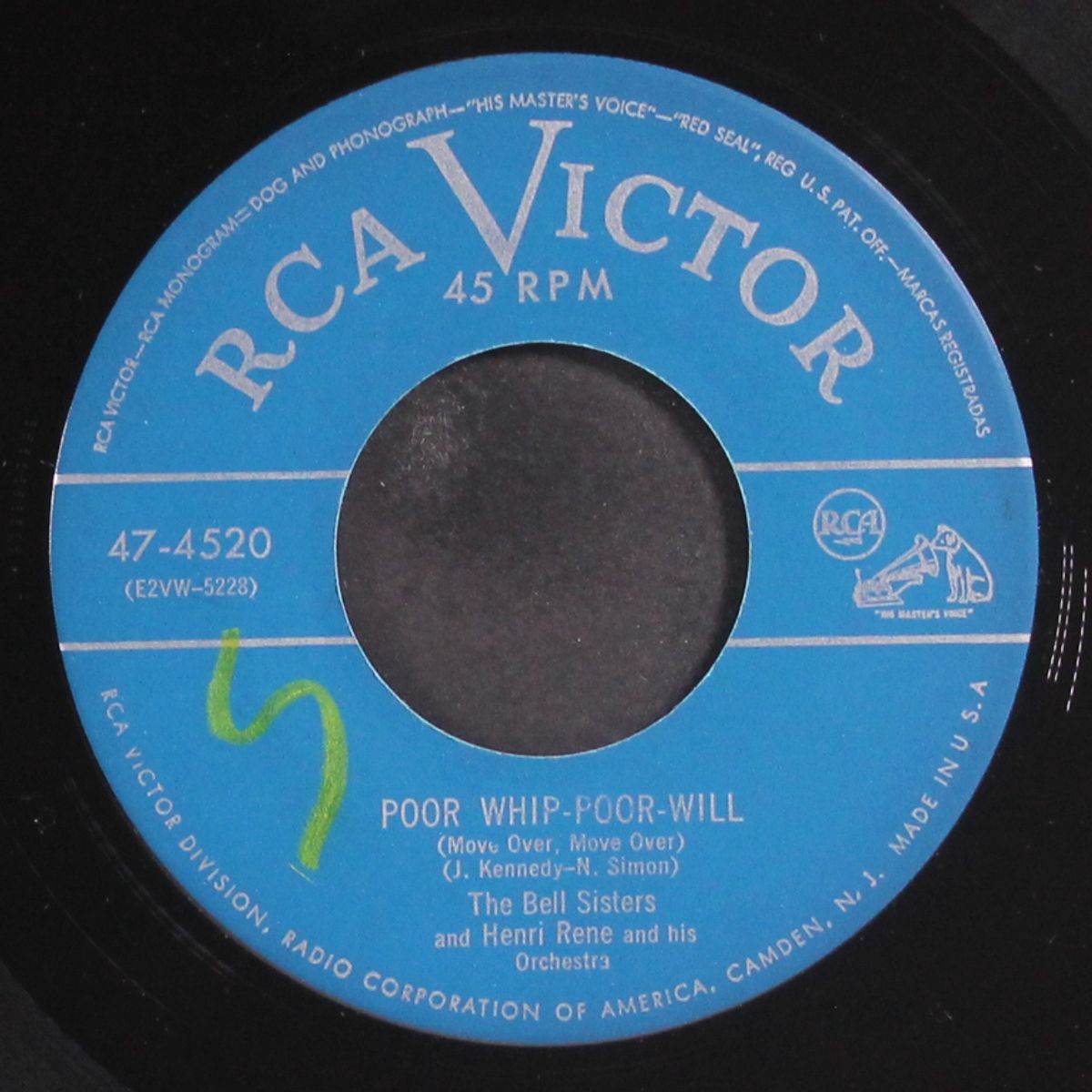 poor whip-poor-will / wheel of fortune by BELL SISTERS