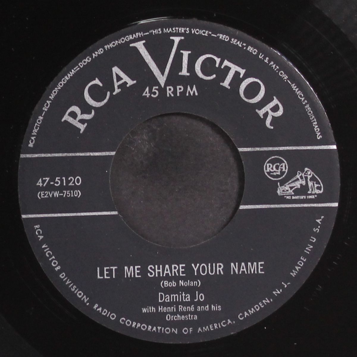 let me share your name / go 'way from my window by DAMITA JO