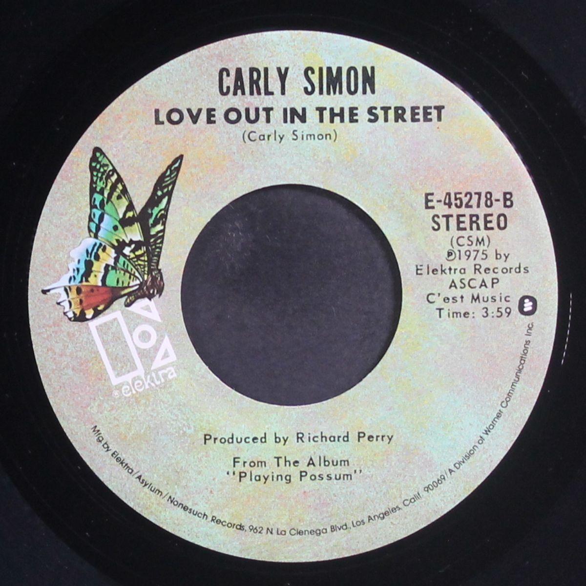 more and more / love out in the street by CARLY SIMON