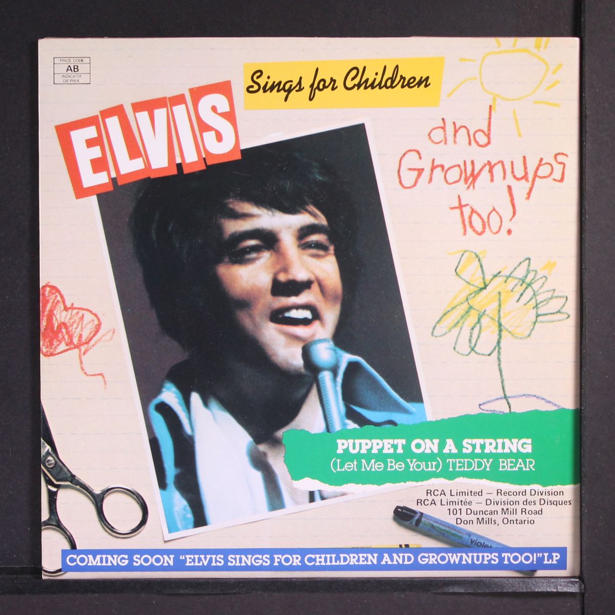 teddy bear / puppet on a string by ELVIS PRESLEY