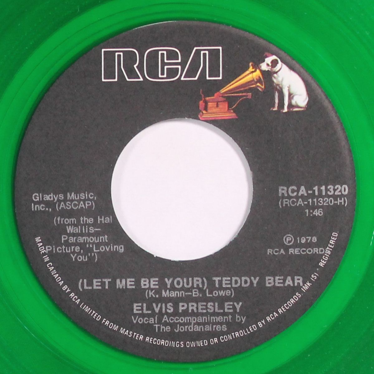 teddy bear / puppet on a string by ELVIS PRESLEY