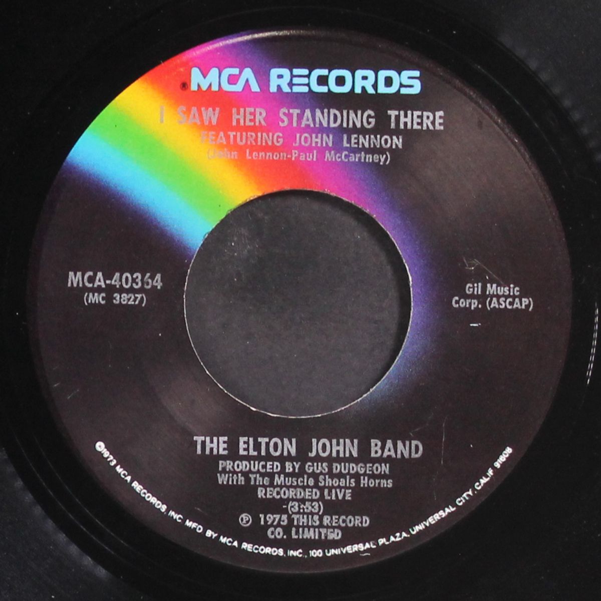 philadelphia freedom / i saw her standing there by ELTON JOHN BAND