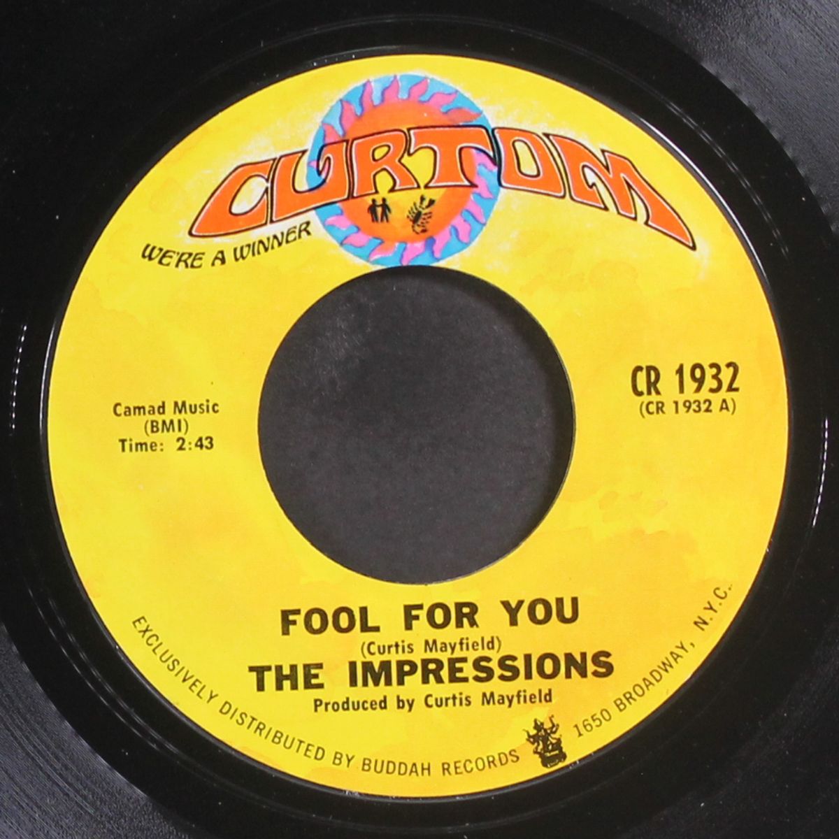 fool for you / i'm loving nothing by IMPRESSIONS