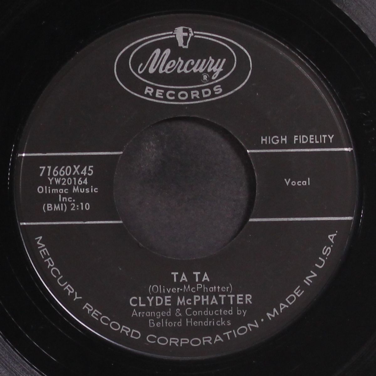 i ain't givin' up nothin' / ta ta by CLYDE MCPHATTER