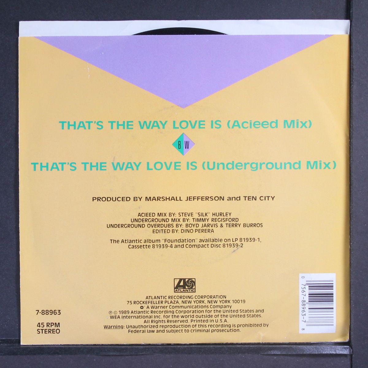 that's the way love is by TEN CITY