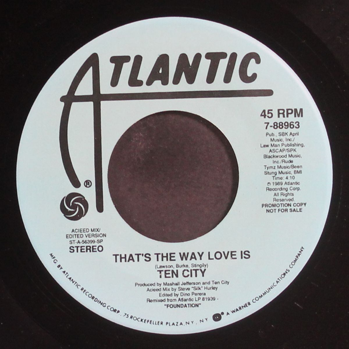 that's the way love is by TEN CITY