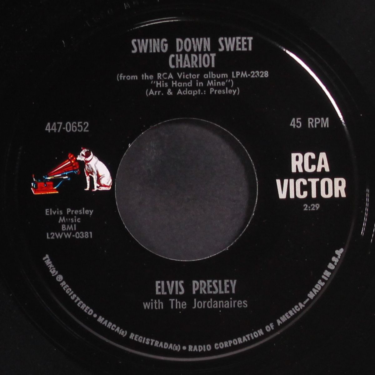 milky white way by ELVIS PRESLEY