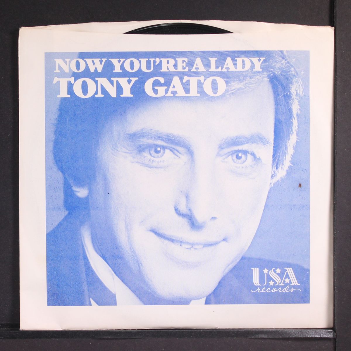 now you're a lady / borrowed time by TONY GATO