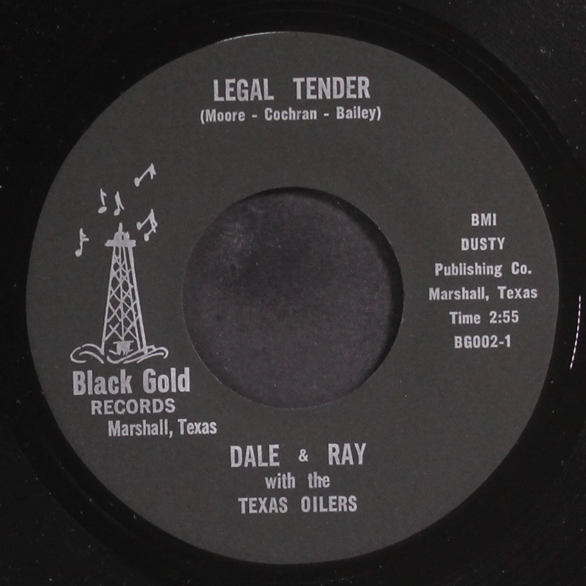 legal tender / jingle jangle key ring by DALE & RAY W/ TEXAS OILERS