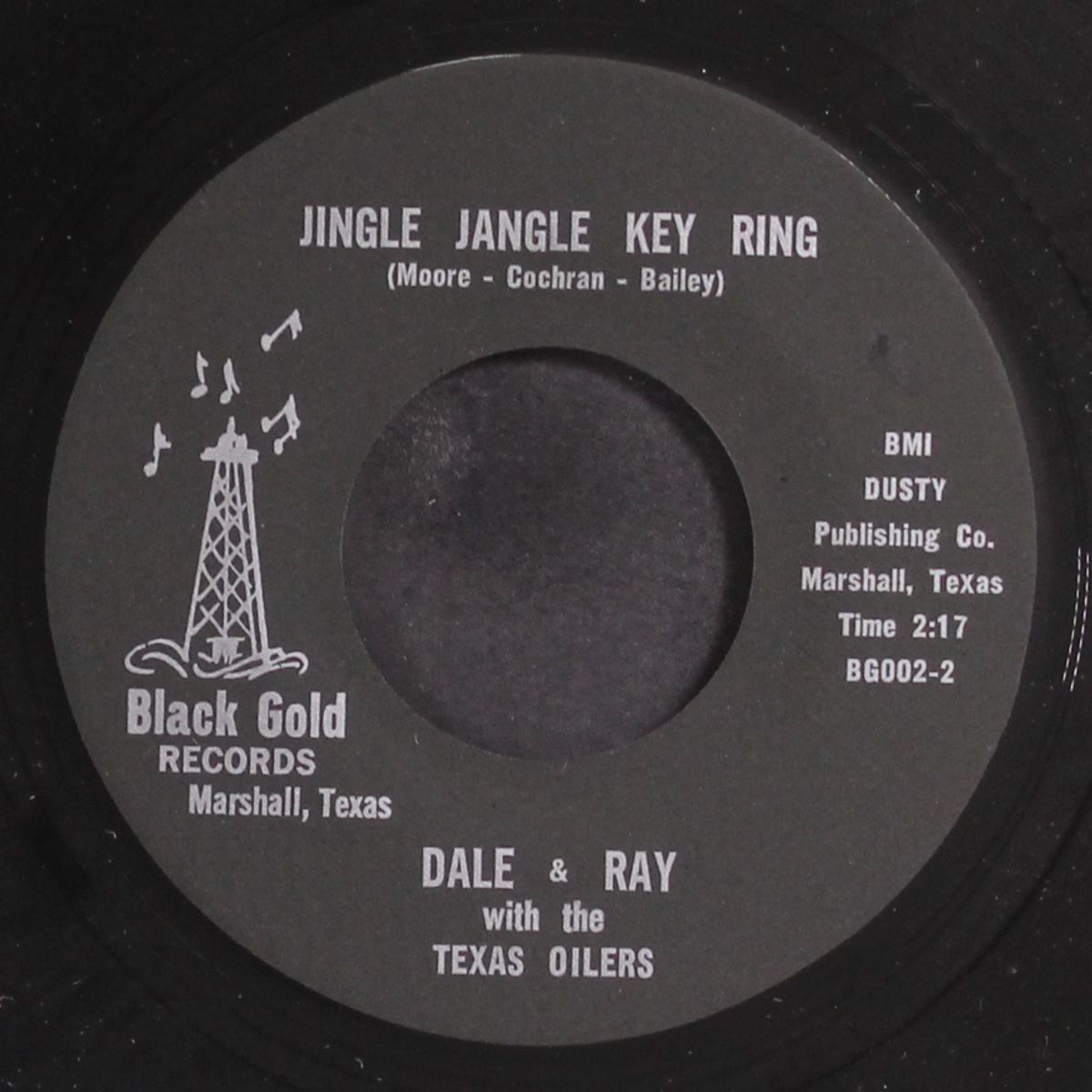 legal tender / jingle jangle key ring by DALE & RAY W/ TEXAS OILERS