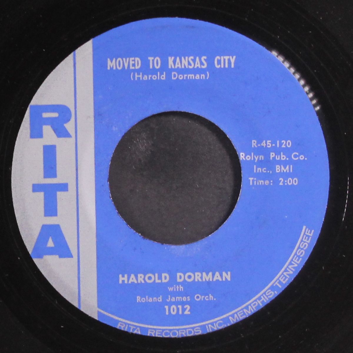 moved to kansas city / take a chance on me by HAROLD DORMAN