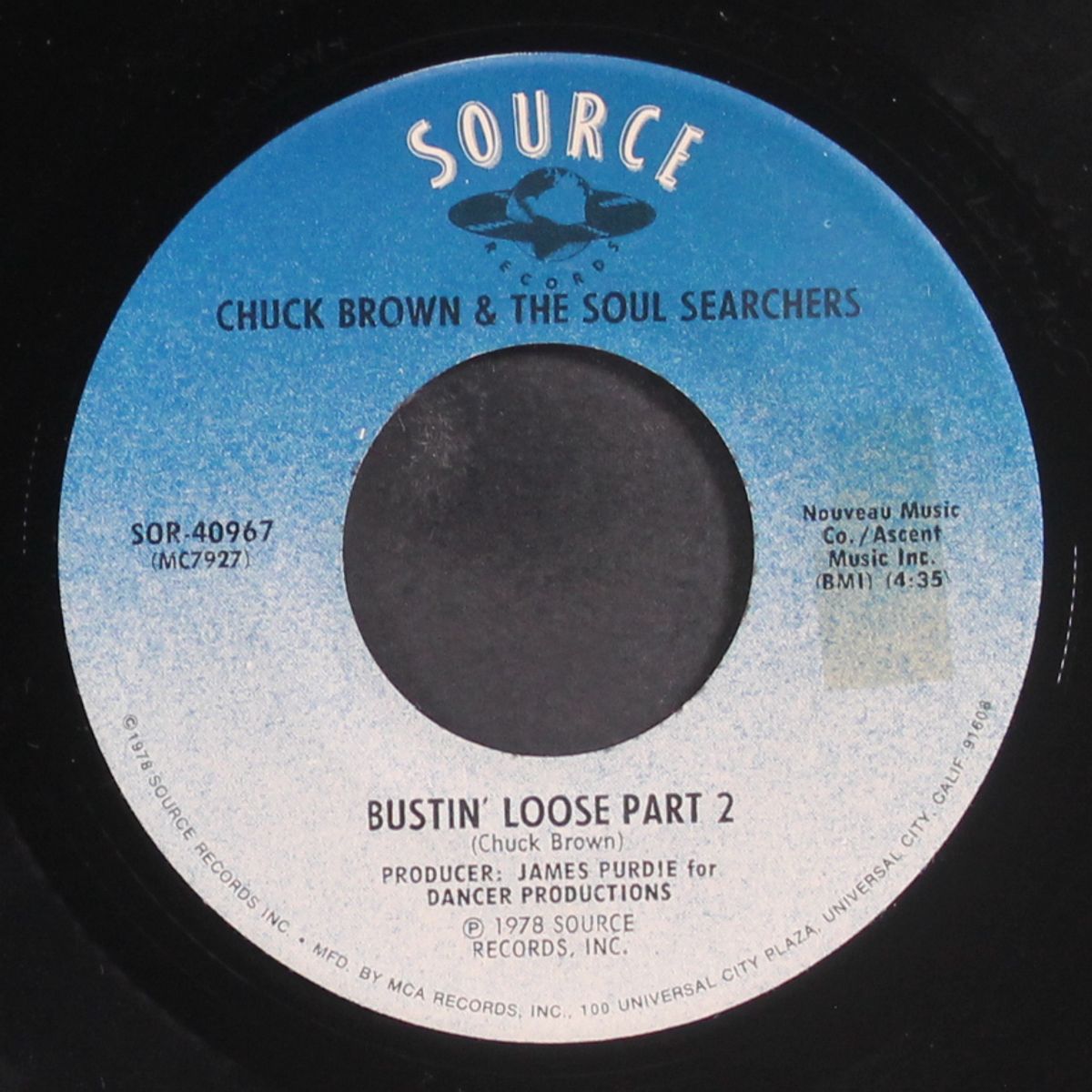 bustin' loose / part 2 by CHUCK BROWN & SOUL SEARCHERS