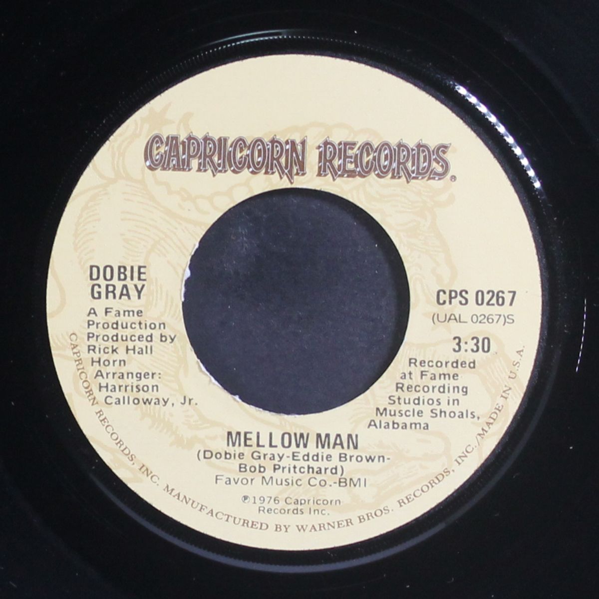let go / mellow man by DOBIE GRAY