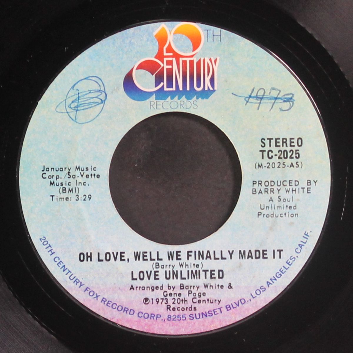 oh love, well we finally made it by LOVE UNLIMITED ORCHESTRA