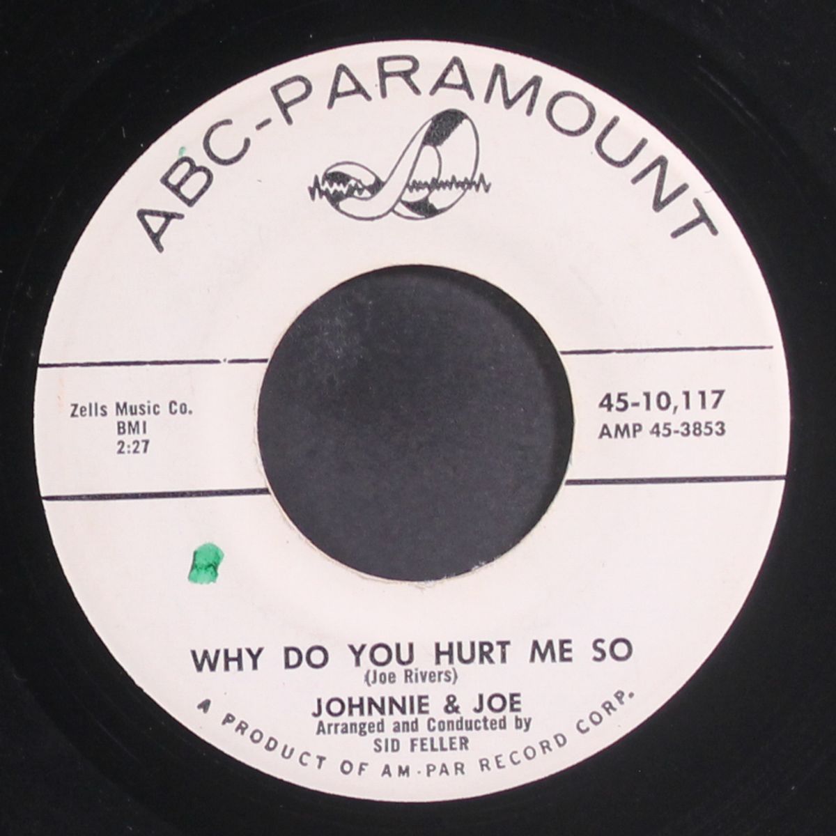why do you hurt me so by JOHNNIE & JOE