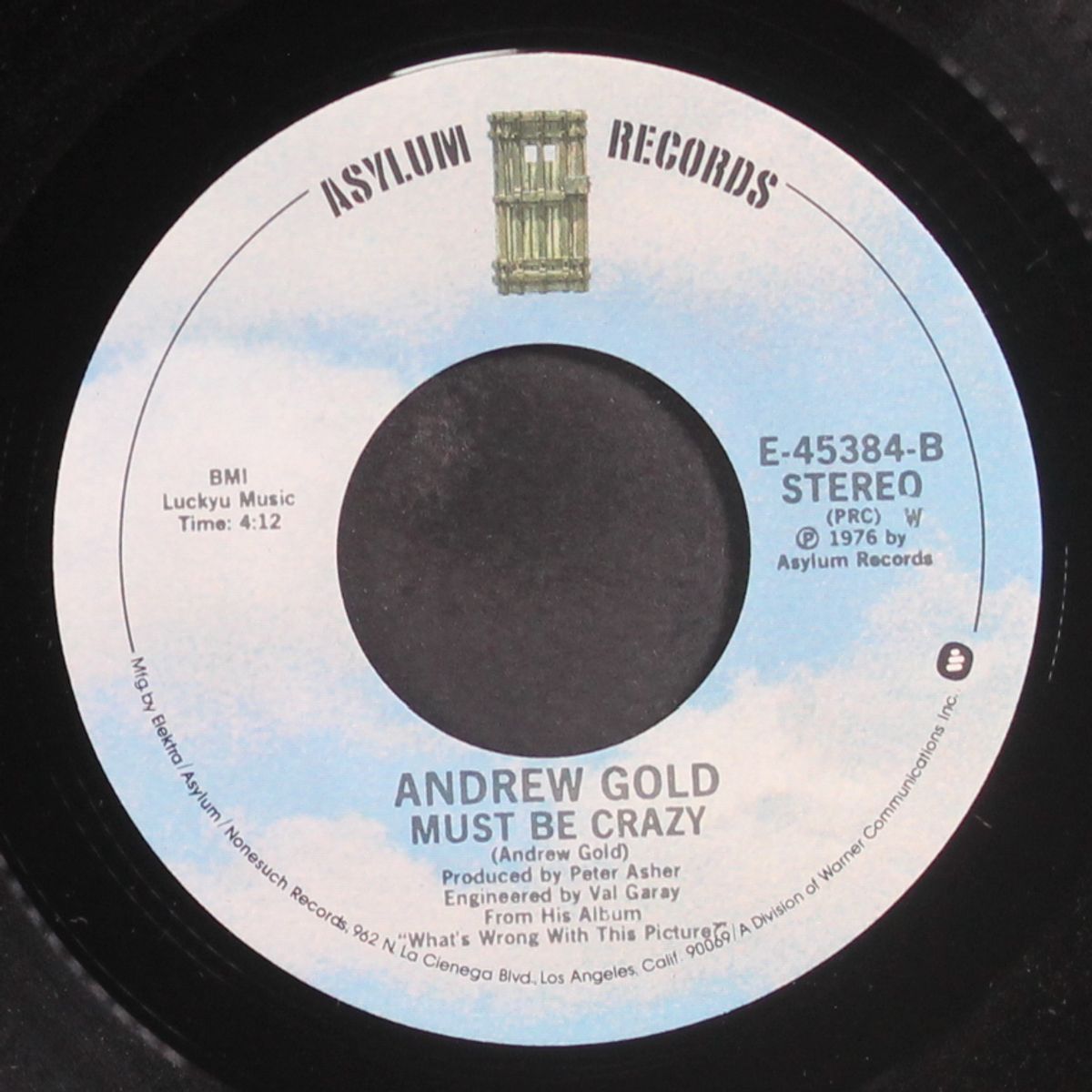 lonely boy / must be crazy by ANDREW GOLD