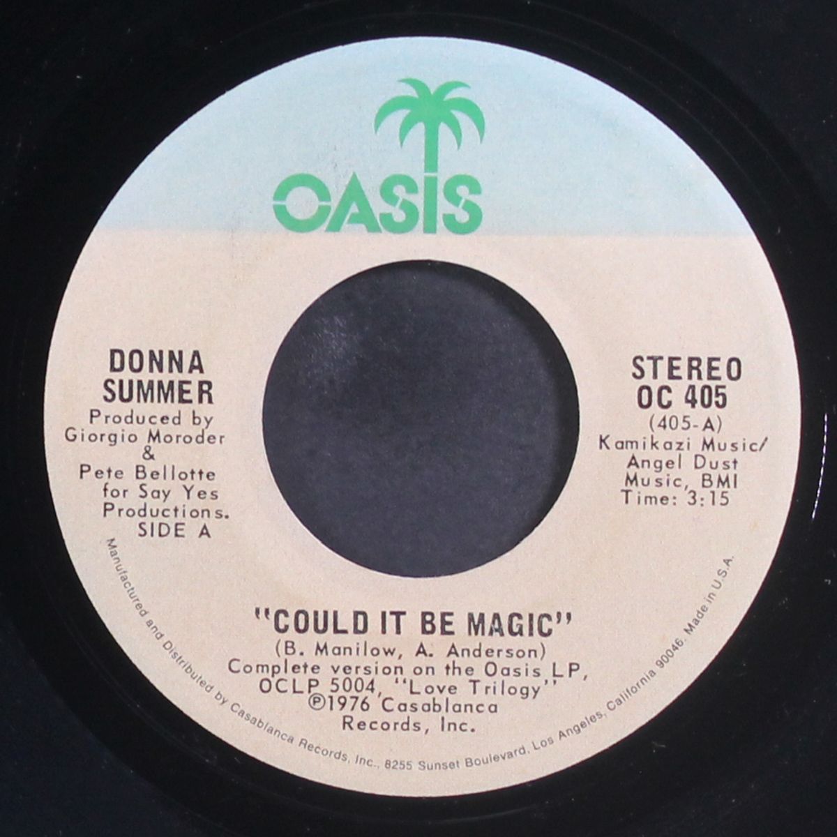 could it be magic / whispering waves by DONNA SUMMER