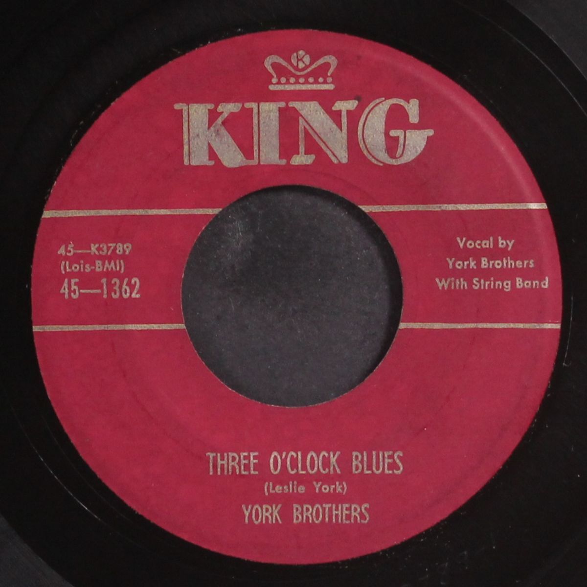 three o'clock blues / strange town by YORK BROTHERS