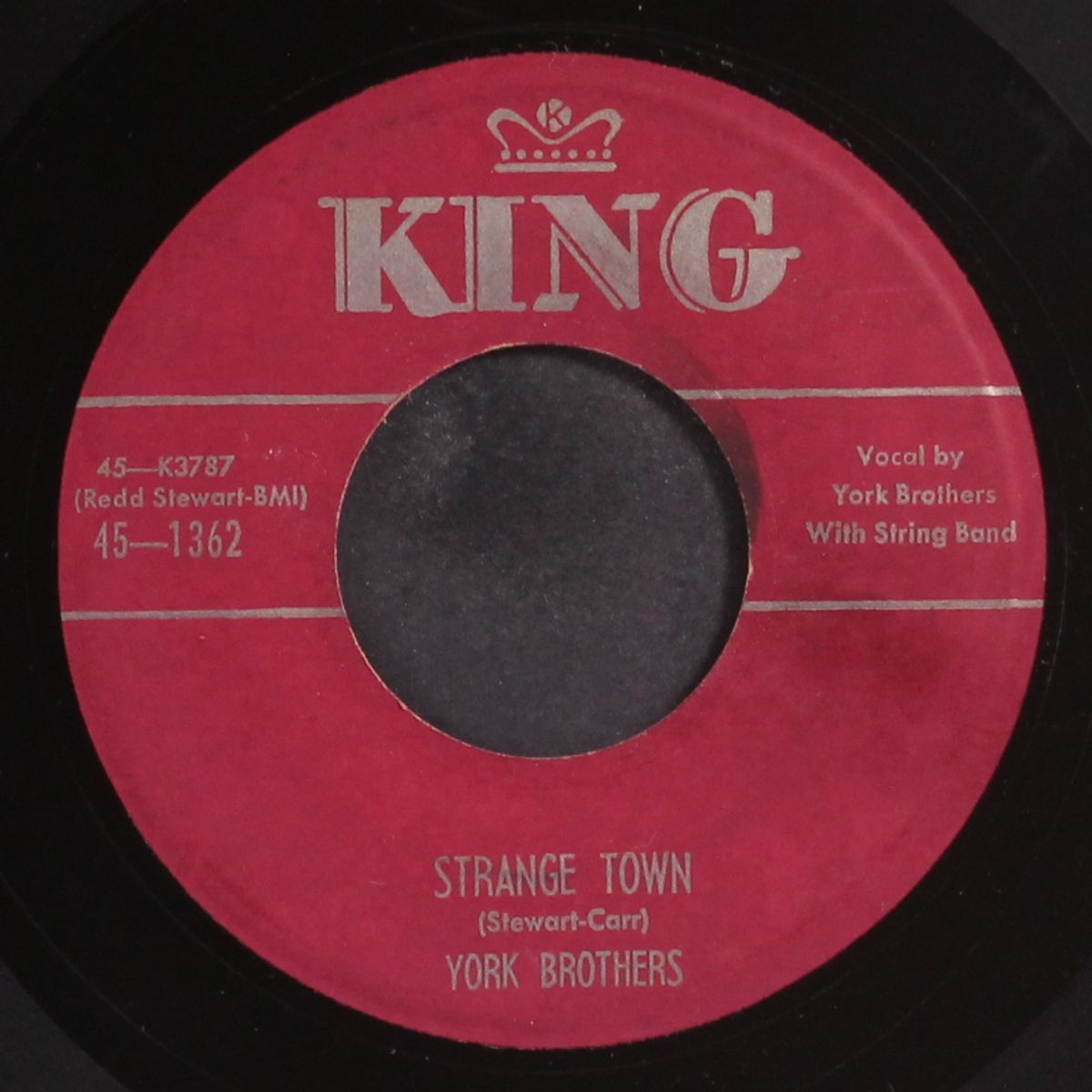 three o'clock blues / strange town by YORK BROTHERS