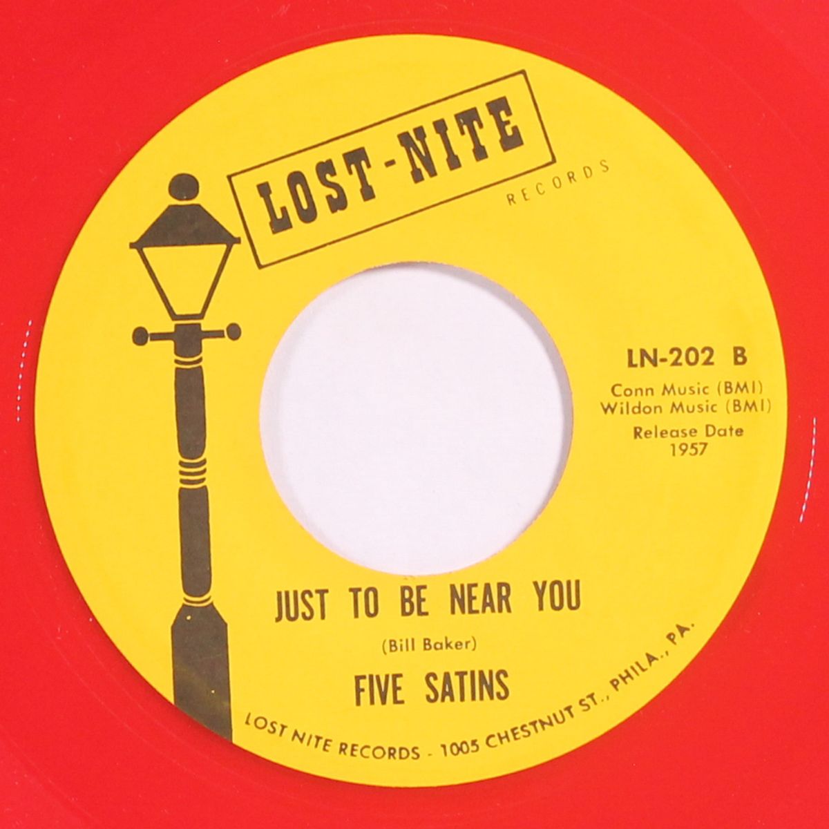 to the aisle / just to be near you by FIVE SATINS