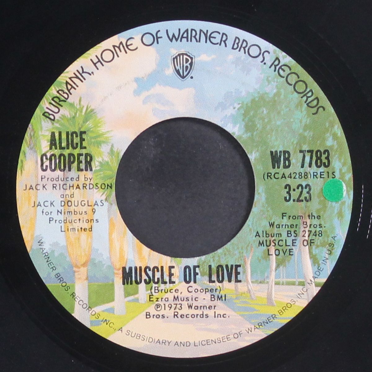 muscle of love / crazy little child by ALICE COOPER
