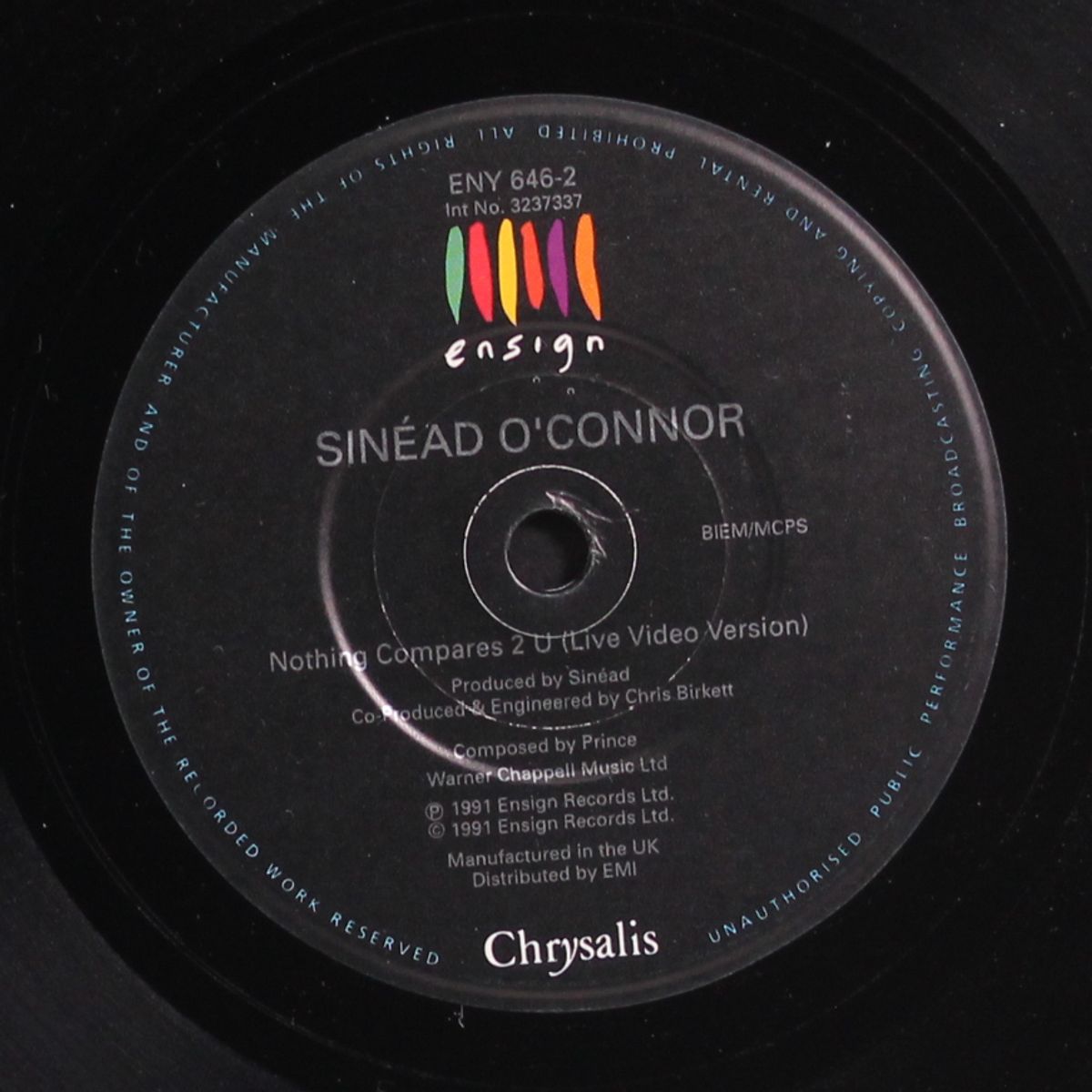 my special child / nothing compares 2 u (live video version) by SINEAD O'CONNOR