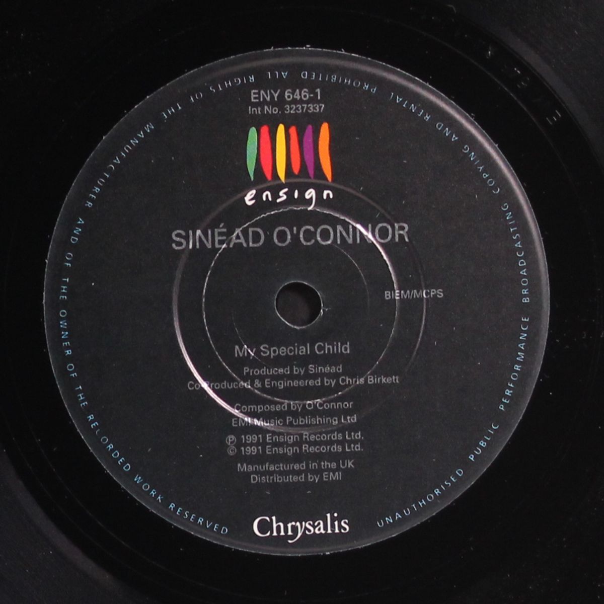 my special child / nothing compares 2 u (live video version) by SINEAD O'CONNOR