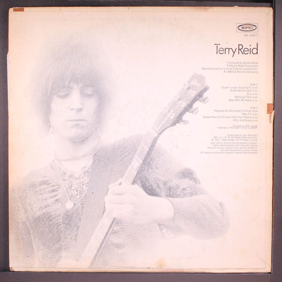 terry reid by TERRY REID