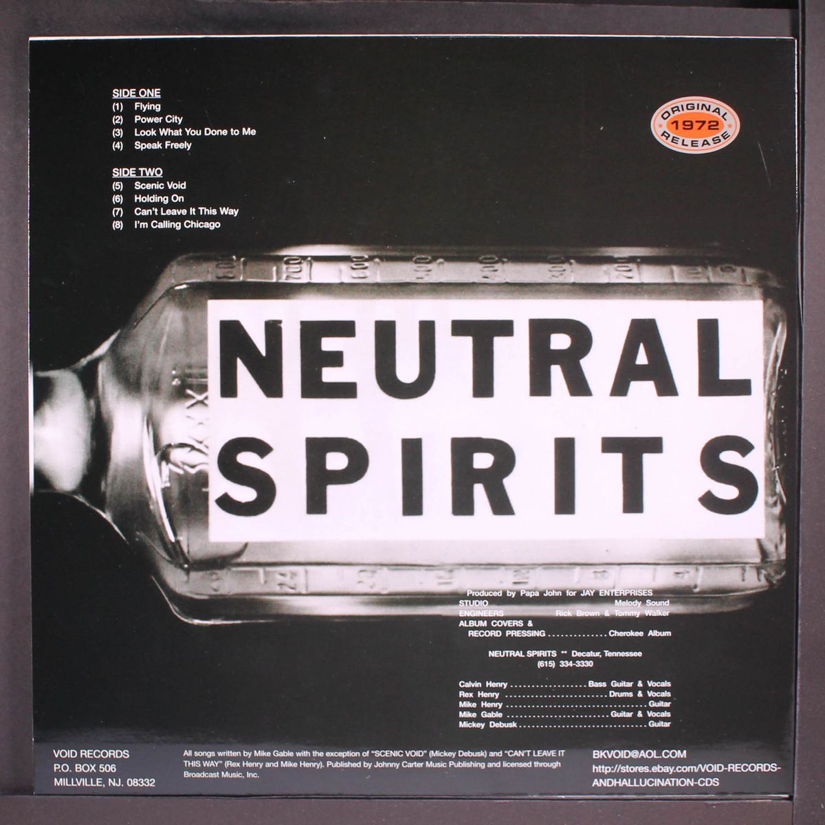 neutral spirits by NEUTRAL SPIRITS