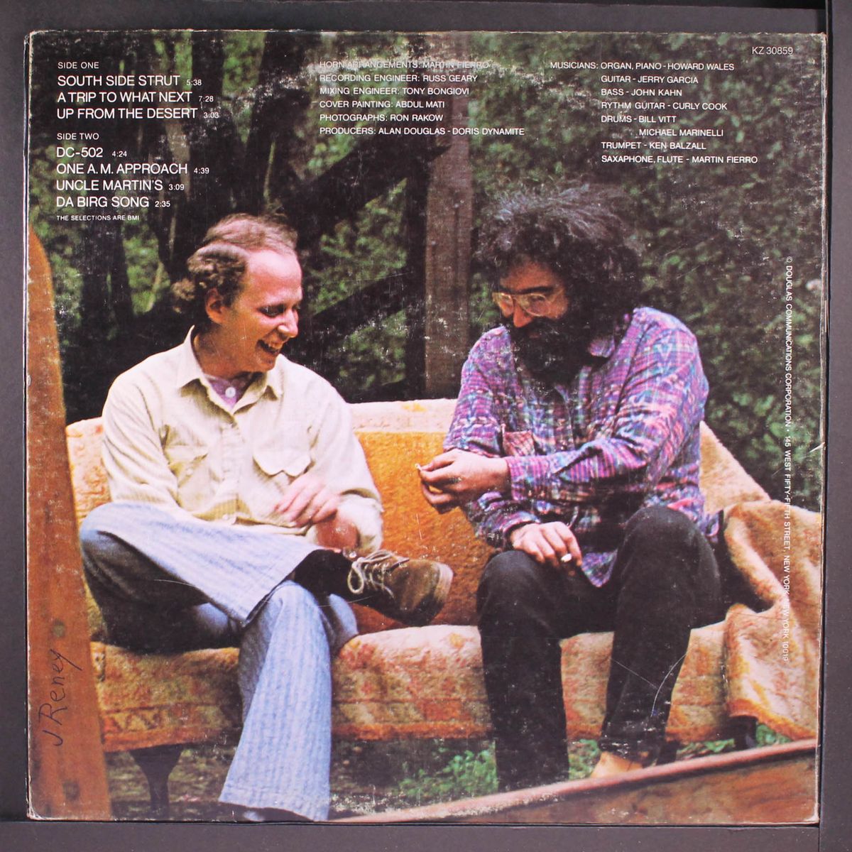 hooteroll? by HOWARD WALES & JERRY GARCIA