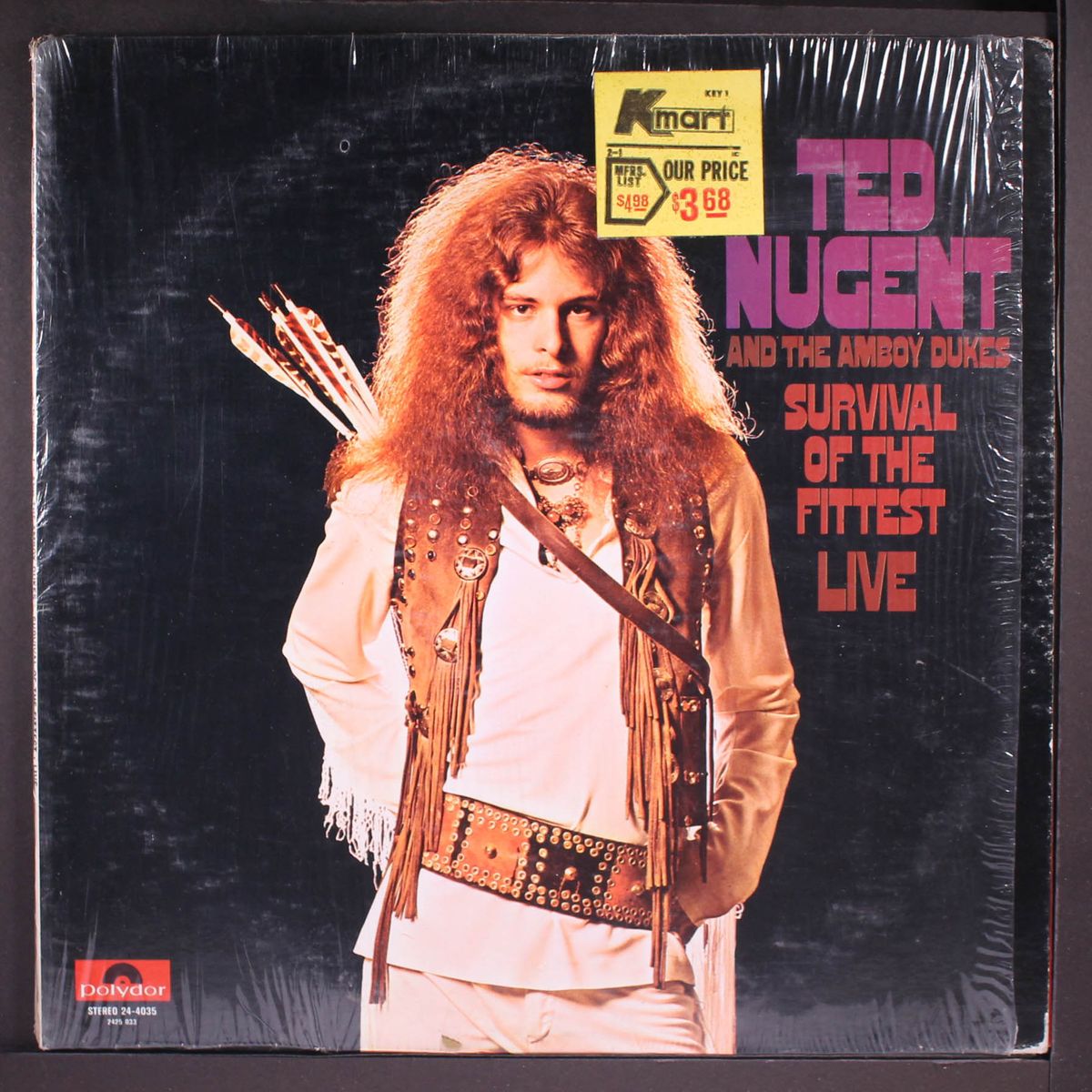 survival of the fittest, live by TED NUGENT & AMBOY DUKES