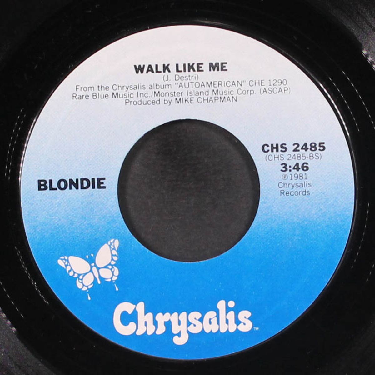 rapture / walk like me by BLONDIE