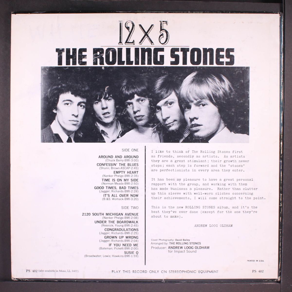 12 x 5 by ROLLING STONES