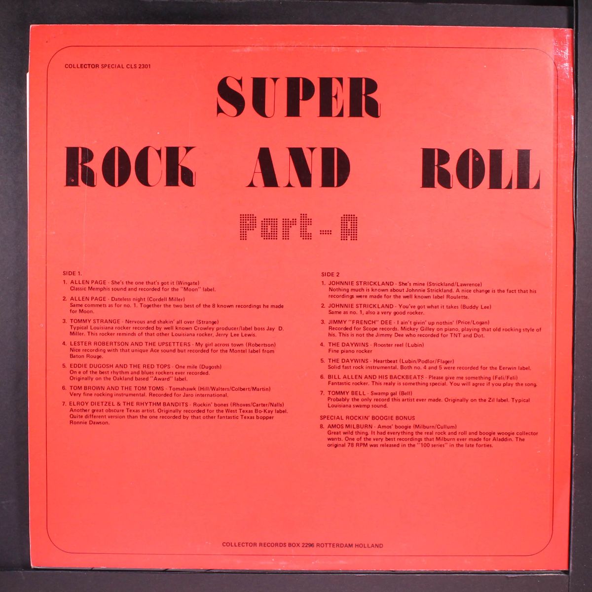 super rock and roll, part a by VARIOUS
