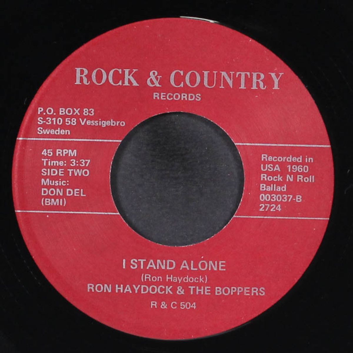 99 chicks / i stand alone by RON HAYDOCK