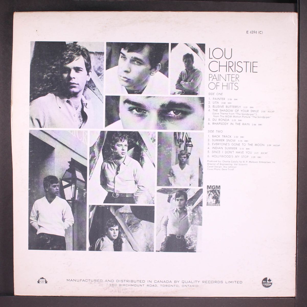 painter of hits by LOU CHRISTIE