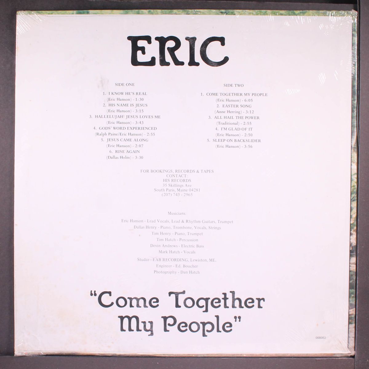 come together my people by ERIC HANSON
