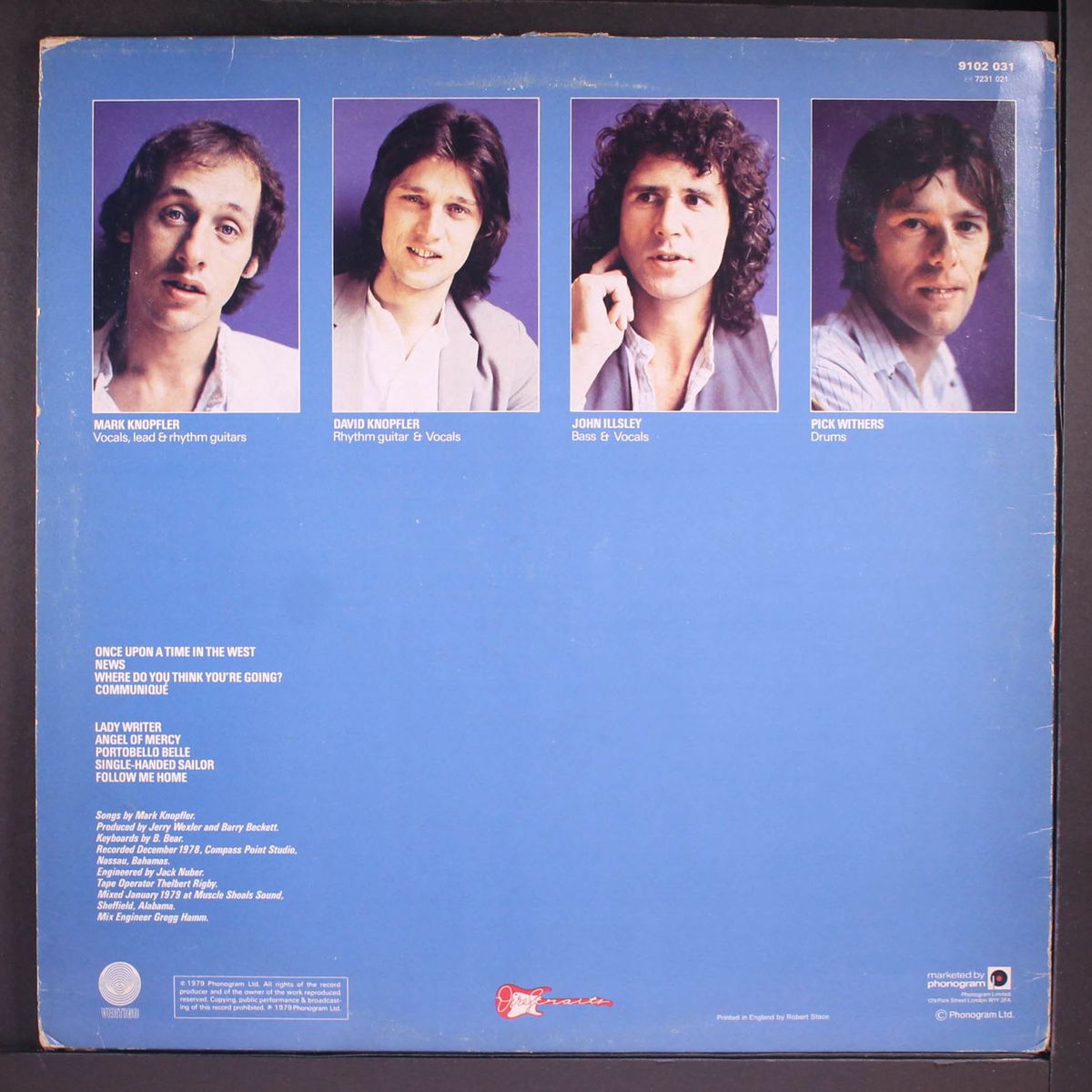 communique by DIRE STRAITS