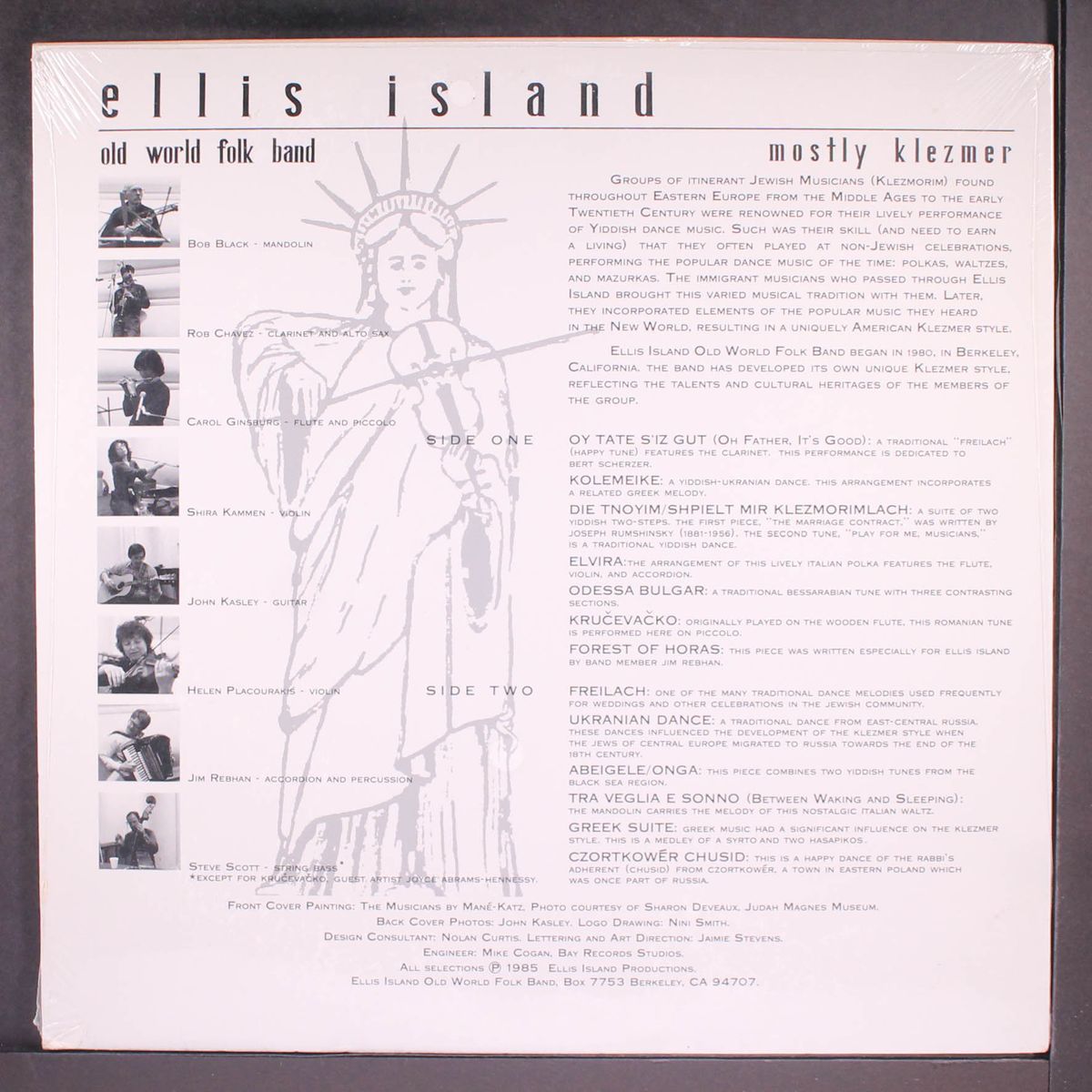 mostly klezmer by ELLIS ISLAND OLD WORLD FOLK BAND