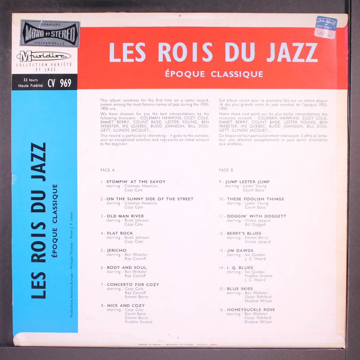 les rois du jazz - époque classique by VARIOUS