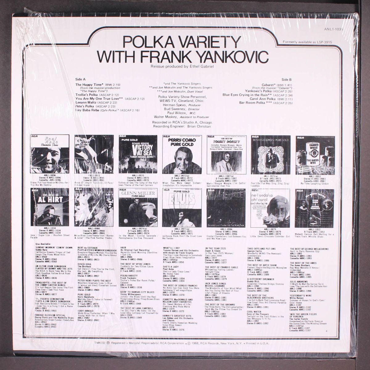 polka variety by FRANK YANKOVIC