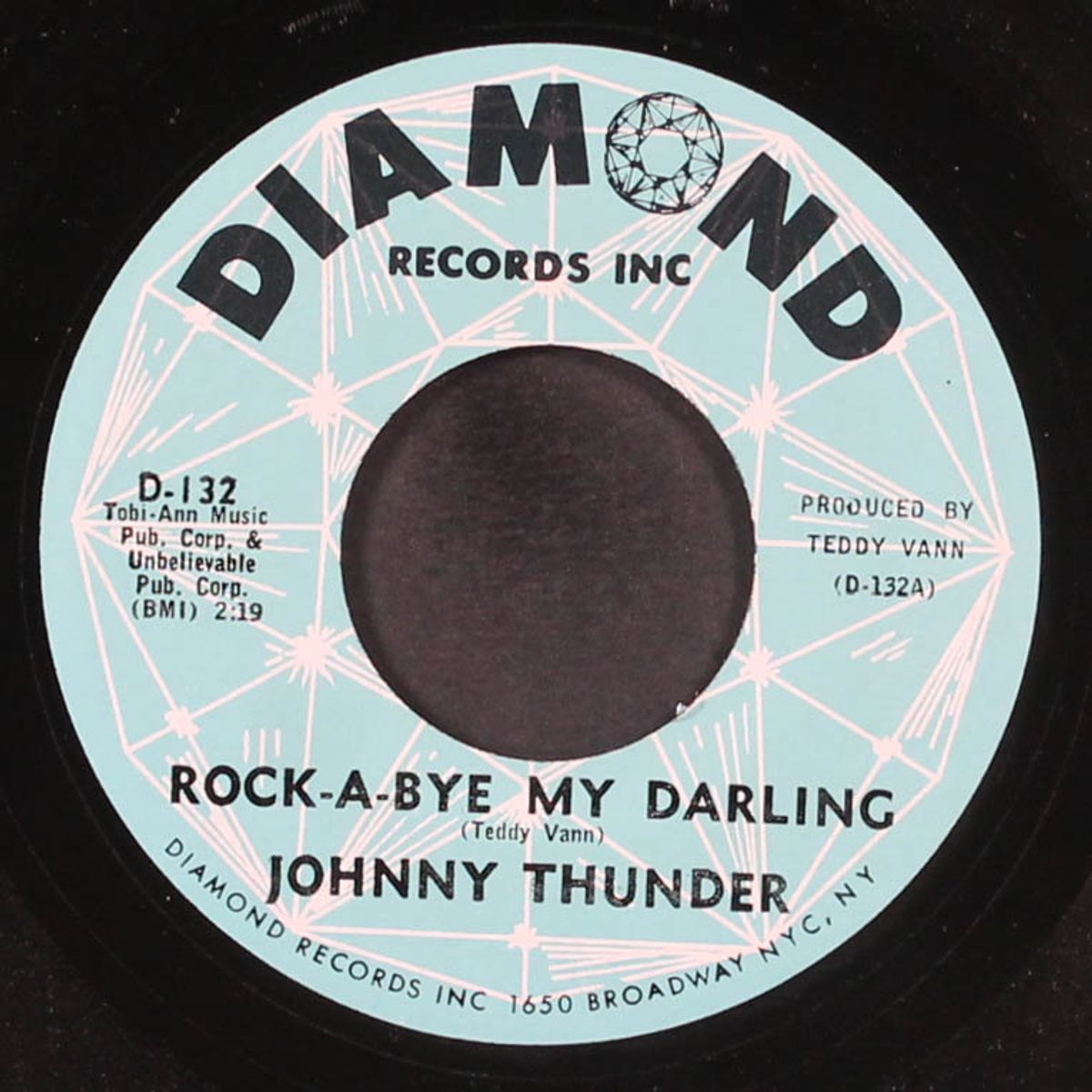 rock-a-bye my darling / rosy dance by JOHNNY THUNDER