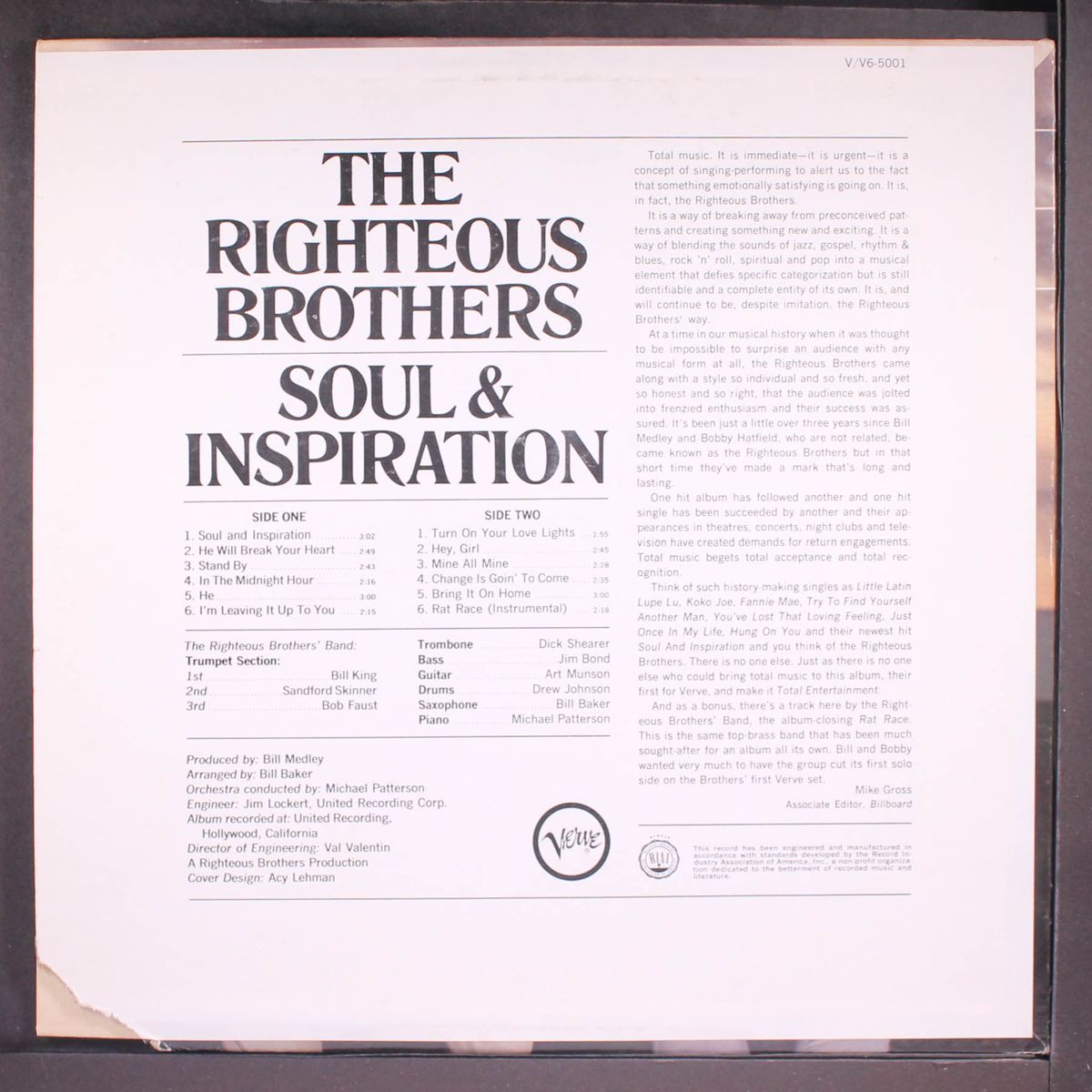 soul and inspiration by RIGHTEOUS BROTHERS