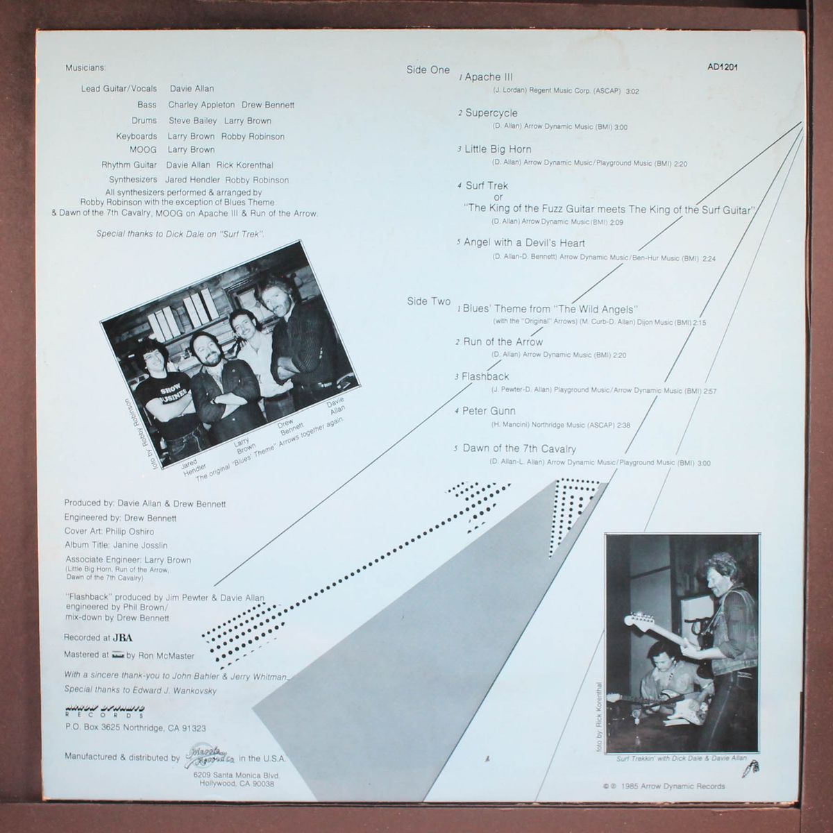 arrow dynamic by DAVIE ALLAN & ARROWS
